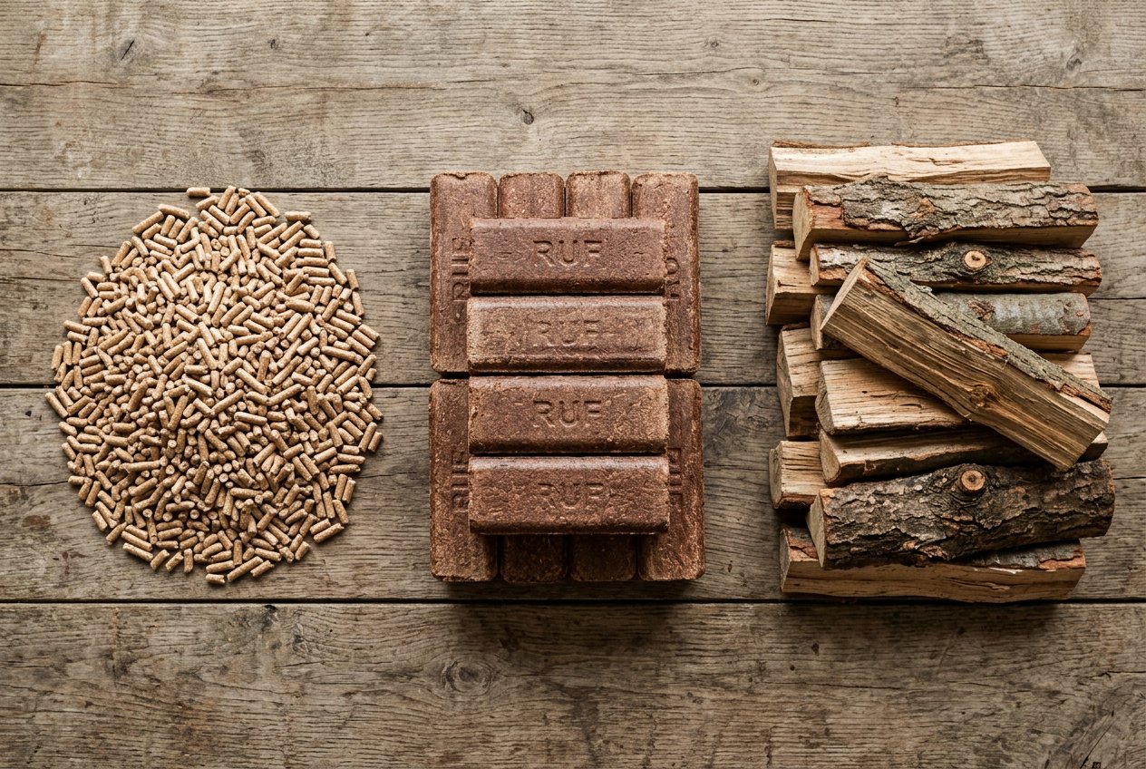 Пеллеты, брикеты и дрова — что выбрать в Томилине